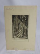 A Miscellaneous Collection of Antique Proof Etchings, some signed in pencil, including originals