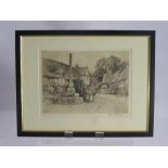 Two Engravings by A.I. Swaikids, one entitled "Ripple" and the other "Bodinnick Ferry", approx 30