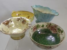 A Quantity of Maling Ware, including a tulip vase, azalea fruit bowl, a peony fruit bowl, a peony