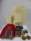 A Group of Medals, to Second Lieut H.J.W. Collins R.S.C., of the Air Transport Auxilliary Corp., (