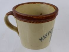 A Pottery Dairy Jug, 'Maypole Dairy Co Ltd' , depicting children dancing around a maypole, approx 15