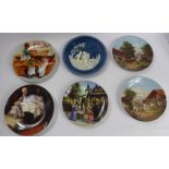 Approx 112 Franklin Mint Collectors Wall Plates, subjects include Knowles, Berlin Design,