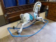 A Triang Child's Rocking Horse.