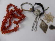 A Collection of Miscellaneous Silver Jewellery, including Celtic style pendant, mm WCF, Edinburgh