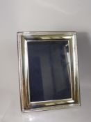 A Carr's Solid Silver Photo Frame, in the original box, approx 22 x 17 cms