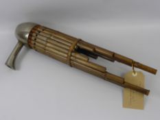 A Chinese Sheng (the Reed Organ family), together with a Chinese wood wind instrument.