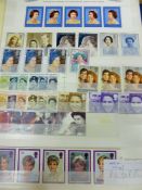 A Large Number of All-World, mostly modern, stamps in stock books etc., including a quantity of mint