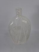 A 19th Century Nailsea Flask, approx 18 cms.
