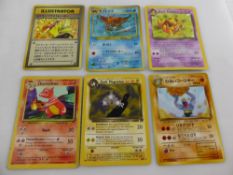 A Miscellaneous Collection of Pokemon Playing Cards, including Dark Kadabra, Illustrator, HP90,