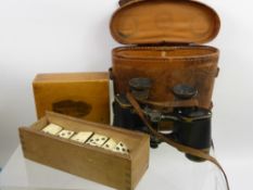 A Collection of Miscellaneous Items, including a Treen Box illustrated with "Barmouth from the