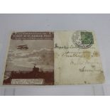 A Coronation 1911 First UK Aerial Postcard from Windsor. A rare Windsor - cancelled - first aerial