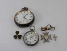 A Gentleman's Open Face Pocket Watch by Northern Co Newcastle Admiralty, the watch having an