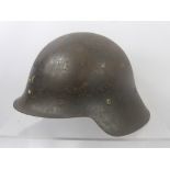 A WWI German Army Helmet.