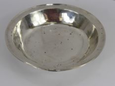 An Antique Peruvian Silver Metal Bowl, approx wt 160 gms.