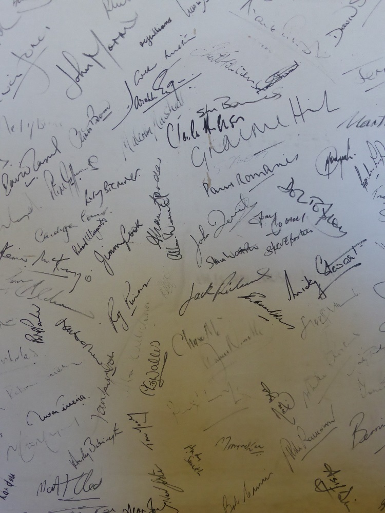 Cricket Memorabilia, a panel with over 100 signatures of World Class Cricketers, including Bob - Image 4 of 4