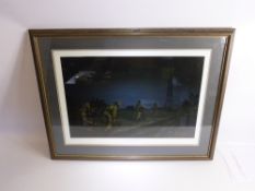 Sergeant Graham Colbeck, limited edition print entitled "Attack on Victor 2, Western Iraq, 8th