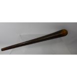 An Antique Rosewood Truncheon/Priest, approx 21 cms