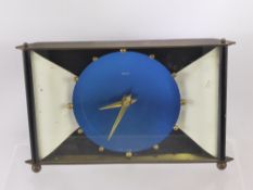 A Smith's Art Deco Style Mantel Clock, approx 24 x 15 cms.