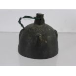 An Antique Chinese Bronze Cow Bell.