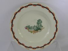 A Rare Early 19th Century Royal Vienna Plate, dated code 1803, Sorgenthal Period, hand painted scene