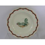 A Rare Early 19th Century Royal Vienna Plate, dated code 1803, Sorgenthal Period, hand painted scene