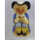 A Clarice Cliff Wilkinson Ltd Large Toby Jug, approx 26 cms high.