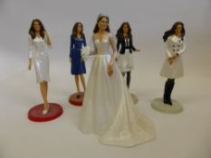 Limited Edition Hamilton Collection, "Catherine,The Royal Bride", nr 6776A; "Officially Elegant"