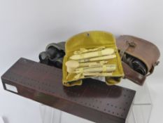 A Quantity of Miscellaneous Items, including Bausch & Lomb binoculars