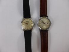 A Gentleman's Vintage Sicura Day Date Automatic Wrist Watch, the watch case stamped 9241 together