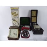 A Collection of Miscellaneous Items, including John Nesbitt Tachometer, in the original box,