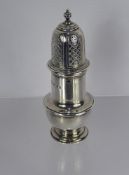 A Silver Muffineer, London hallmark dd 1899, mm Collingwood & Co., approx 110 gms.