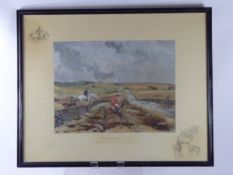 Captain J D Guille (20th Century), watercolour entitled 'The Dartmoor across the Bridges-Prince Hall