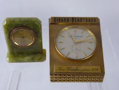 A Vintage Girard Perregaux Table Top Electric Clock, the clock has a Reform Brevet movement, in