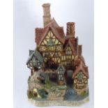 A Large David Winter Limited Edition Model House, entitled Quindene Manor nr 1812/3000, limited