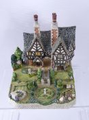 A Large David Winter Limited Edition Model House, entitled Spencer Hall Gardens nr 3456/4300, in the
