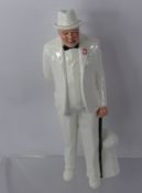 A Royal Doulton Winston Churchill Figurine, approx 27 cms