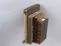 Small Quantity of Antique Books, including 'The Westminster Magazine Year 1778' published London; '