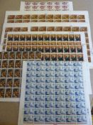 A large Quantity of Miscellaneous QEII Pre-Decimal Mint Stamps on Sheets