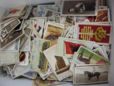 Approximately 600 Mixed Loose Cigarette Cards, all pre-war and some over 100 years old, most in VG