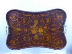 An Edwardian Butler's Tray.