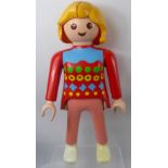 A Playmobile Display Character of a Girl, approx 61 cms high.