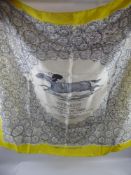 The Winner's Silk Scarf of the 1933 Derby, given to the winning jockey's valet when Lord Derby won