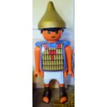 A Large, Life Size Playmobile Display Character, depicting a soldier, approx 165 cms.