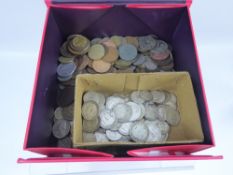 A Miscellaneous Collection of Pre-1920 Silver UK Coins, including shillings, sixpences and over 70