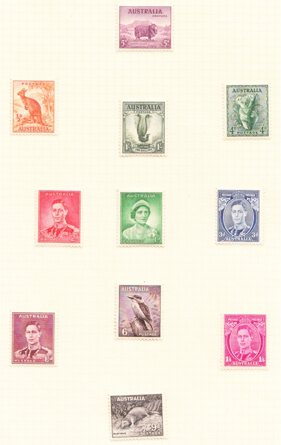1937 set to 1/- Mint. - Image 2 of 2