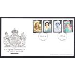 2002 Queen Mother Royal Mail FDC with Windsor Castle CDS. Unaddressed, fine.
