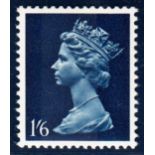 1/6d PVA Pale Blue omitted & Broad Band Centre U/M, fine.