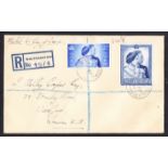 1948 Silver Wedding plain FDC with Walthamstow reg CDS. Handwritten address, fine.