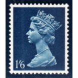 1/6d PVA Pale blue omitted & Broad Band Right U/M, fine.