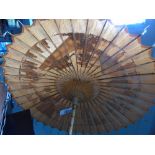 VINTAGE SILK PARASOL - BASSEIN ST, MAUNG YAIN